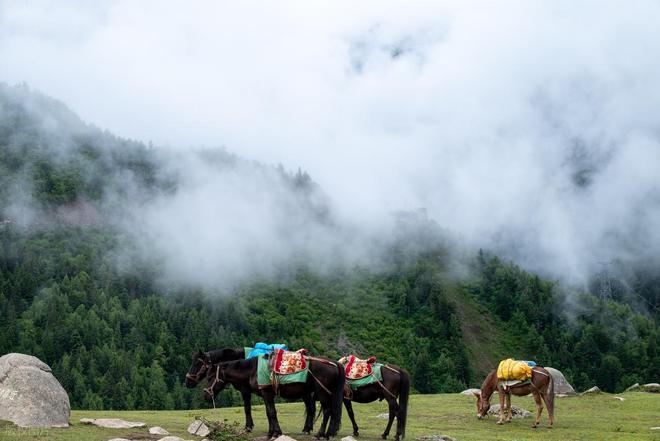 穿毕徒步地理手册：沉浸式穿越神山秘境冰球突破游戏此生必走！收好四姑娘山长(图15)